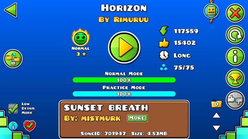 Horizon 100%; By Rimuruu; (Difficoltà: Normal 3?); (Grado: Epic)