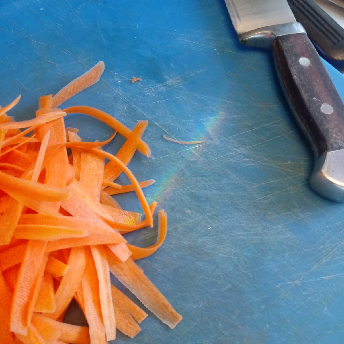 Arcobaleno in cucina 