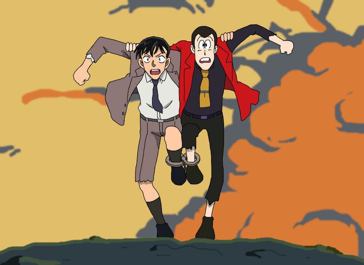 Ah sì, il terzo crossover tra Lupin e Conan.