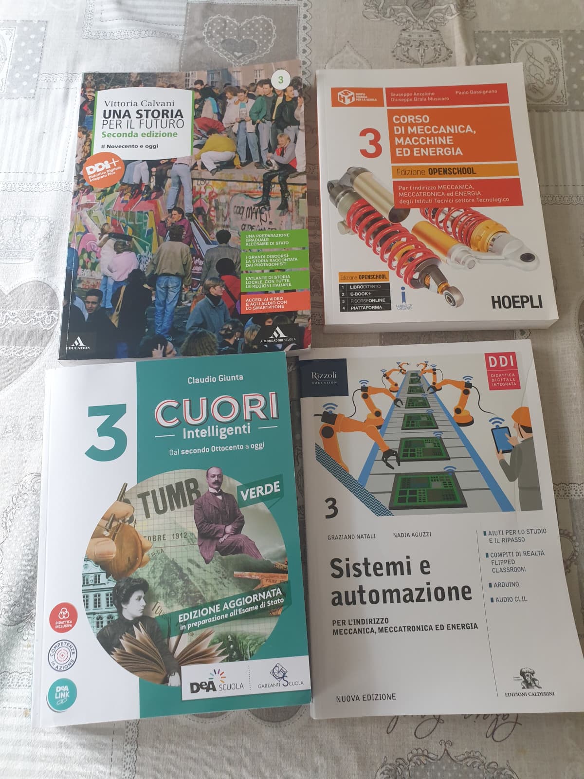 Finalmente i primi libri