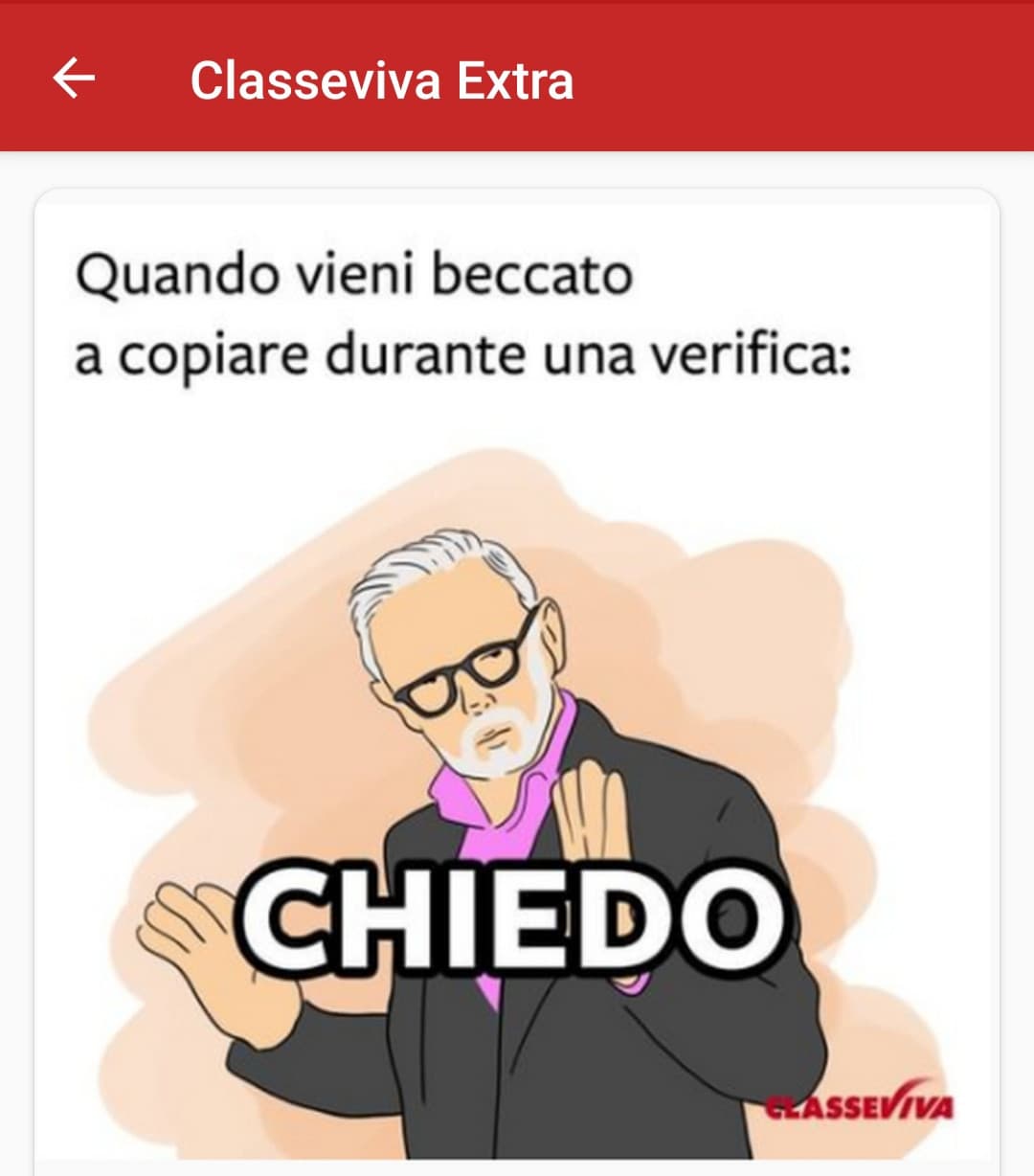 Cosa cavolo ci fa un meme su classeviva...?!