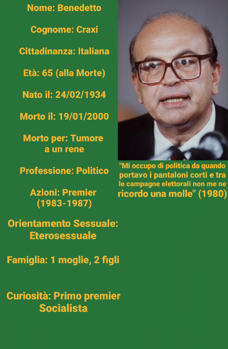 Bettino Craxi