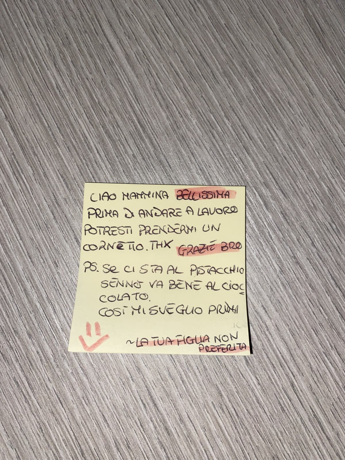 paraculo ma col cornetto ?