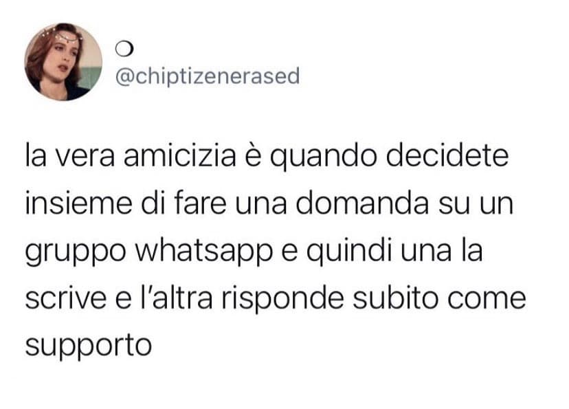 Niente di più vero