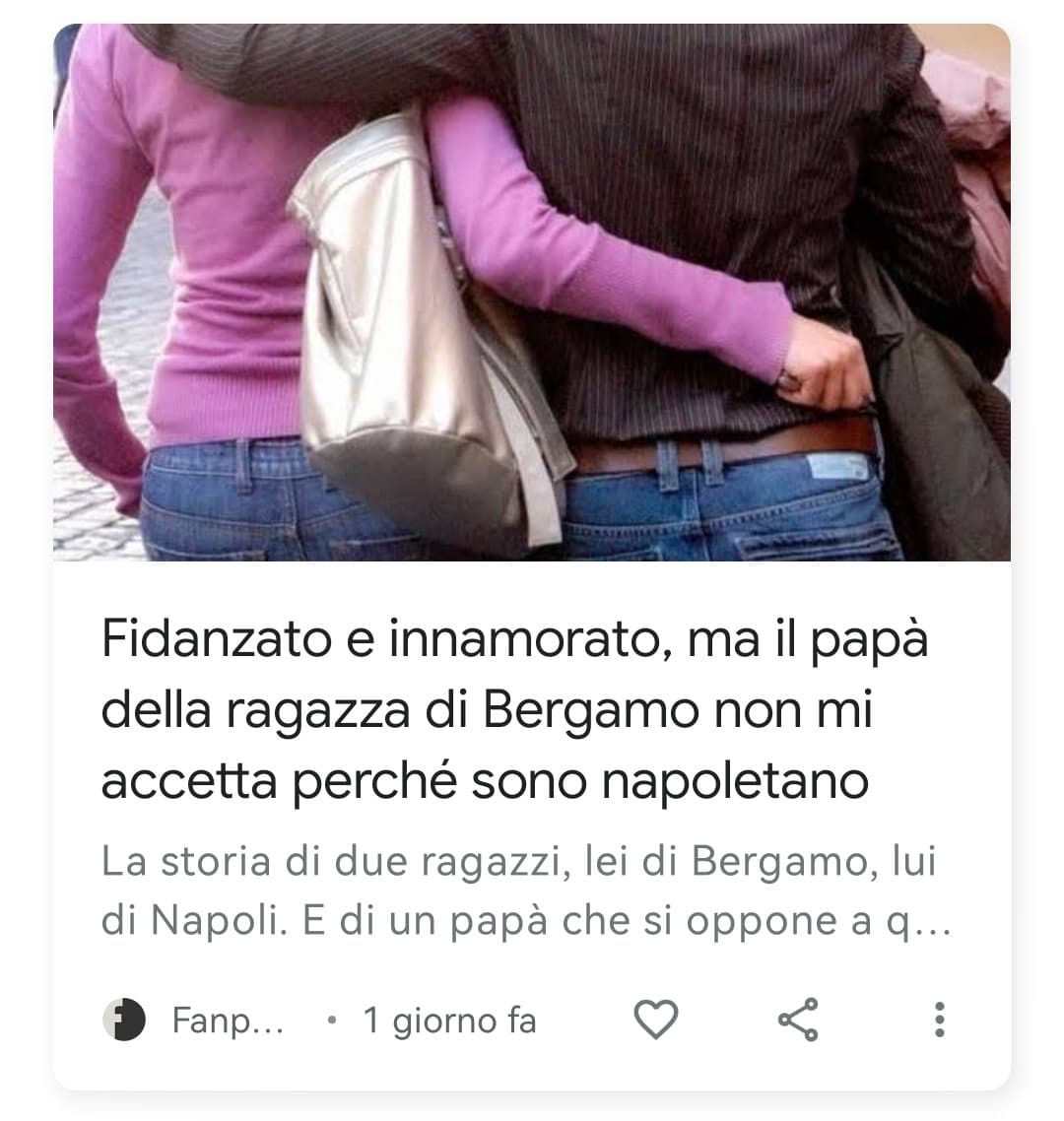 Ciao mamma sei sul giornale