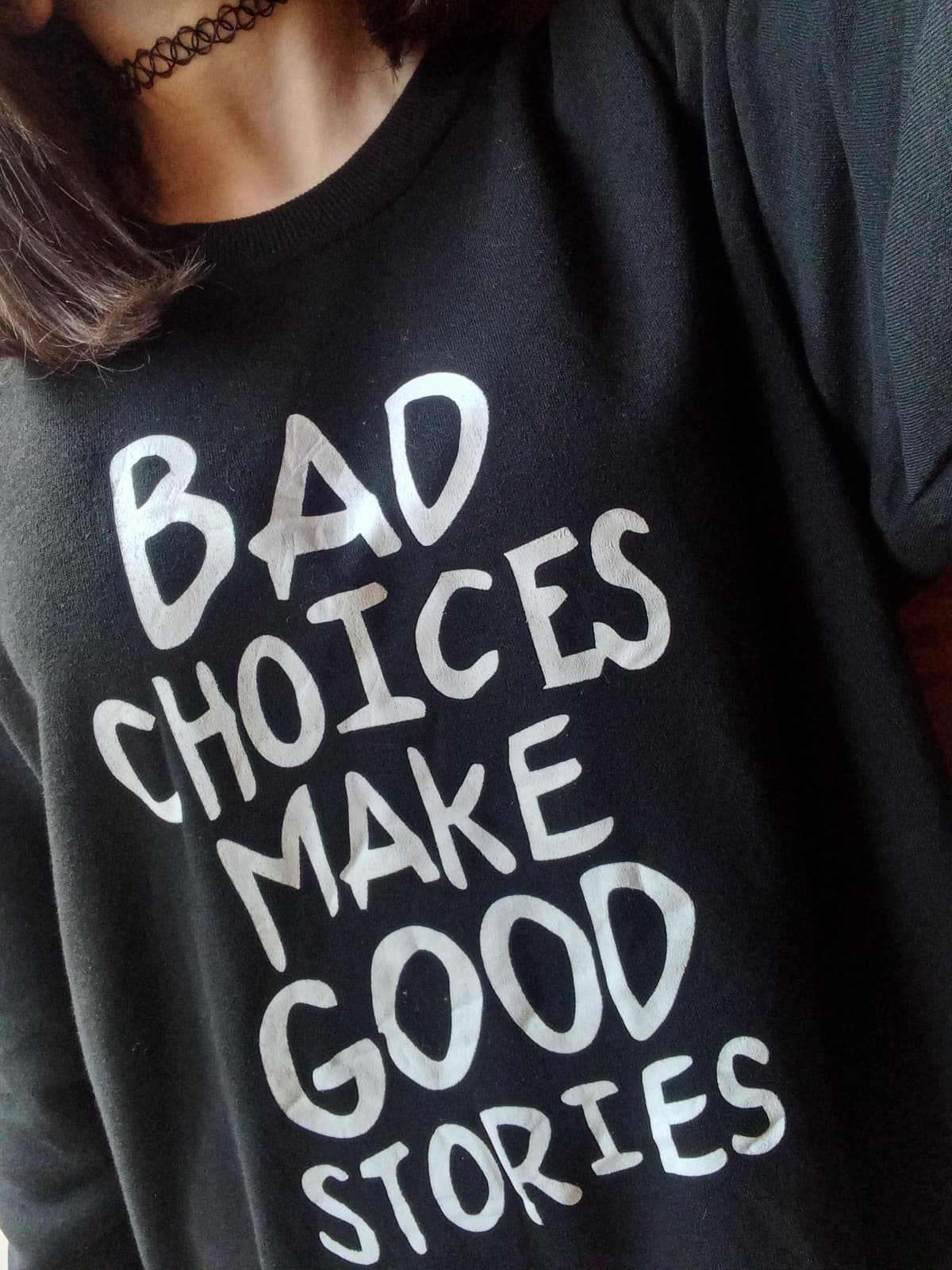 mia madre mi ha preso questo maglione, ora sembro uscita direttamente dal 2015 "che tumblr!1!! ????"