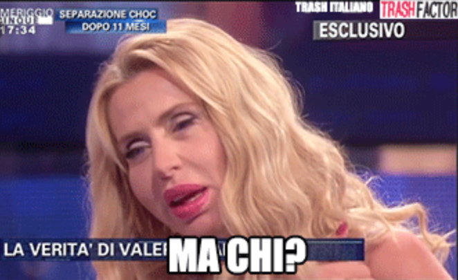 Quando trovi riferimenti a fatti e persone che un tempo facevano parte di insegreto: