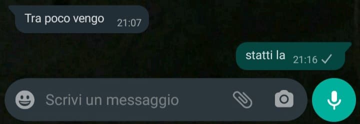 POV: la sera scorsa tua madre stava facendo più tardi del solito, ti sei preoccupata e l'hai chiamata più volte (visto che non rispondeva). Il giorno dopo la senti lamentarsi al telefono del fatto che tu "le dai problemi perchè non puoi stare da sola" (non