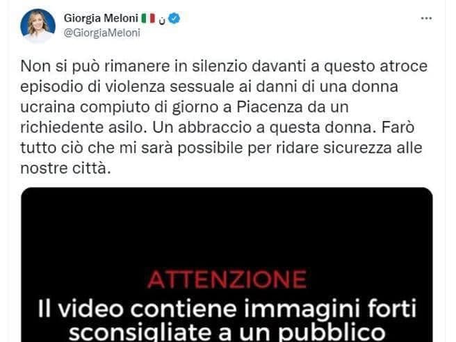 Cosa ne pensate del comportamento della Meloni? 