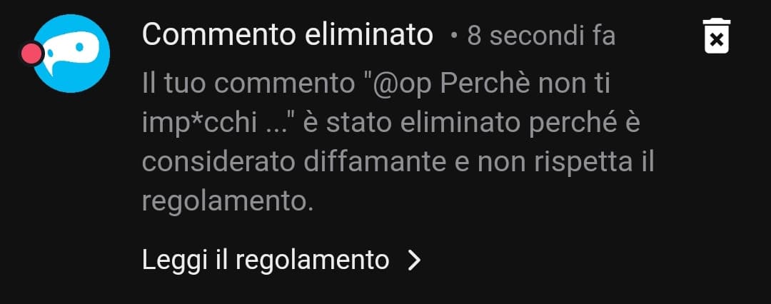 stavo letteralmente ripetendo le stesse cose che mi diceva lui per percularlo? ma dai non ce la fate proprio ?