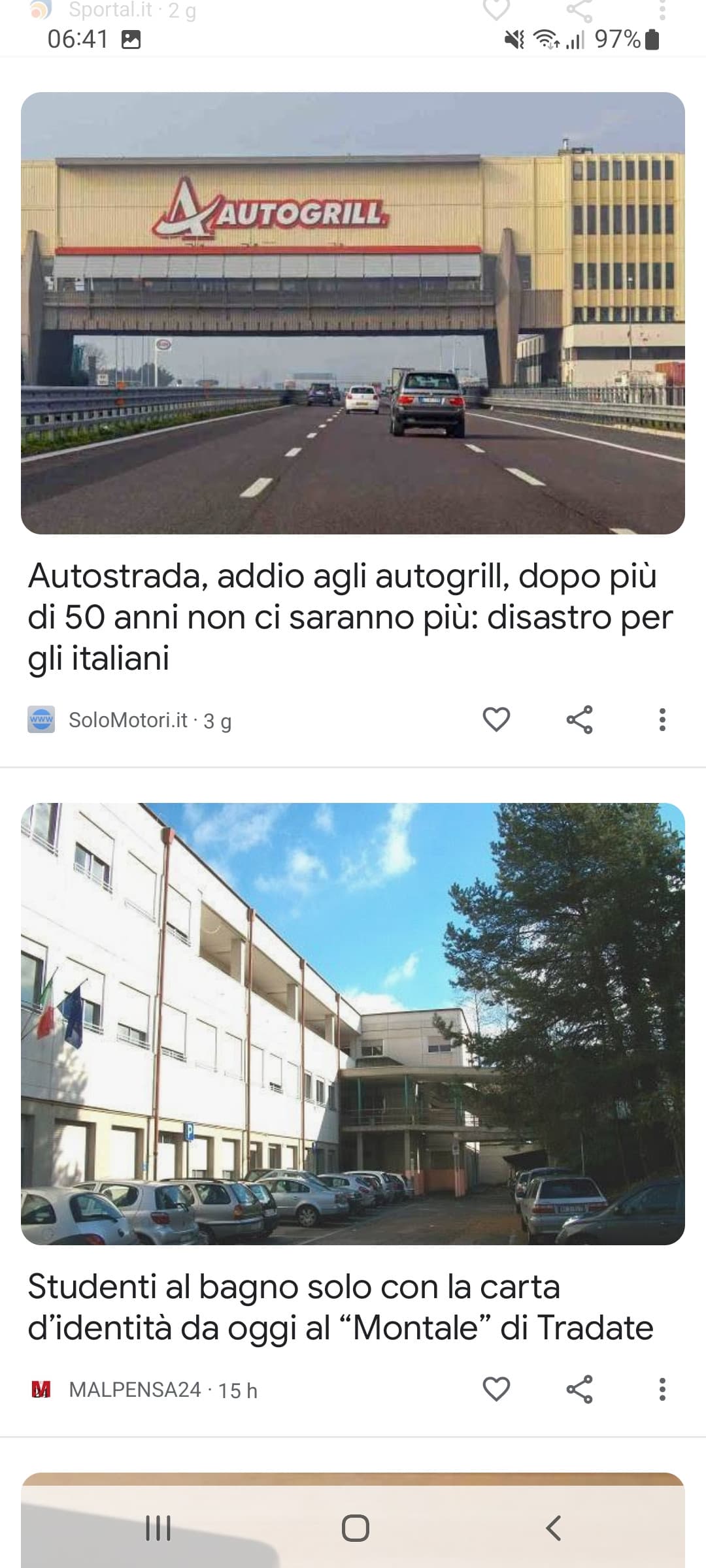 che notizie di merda