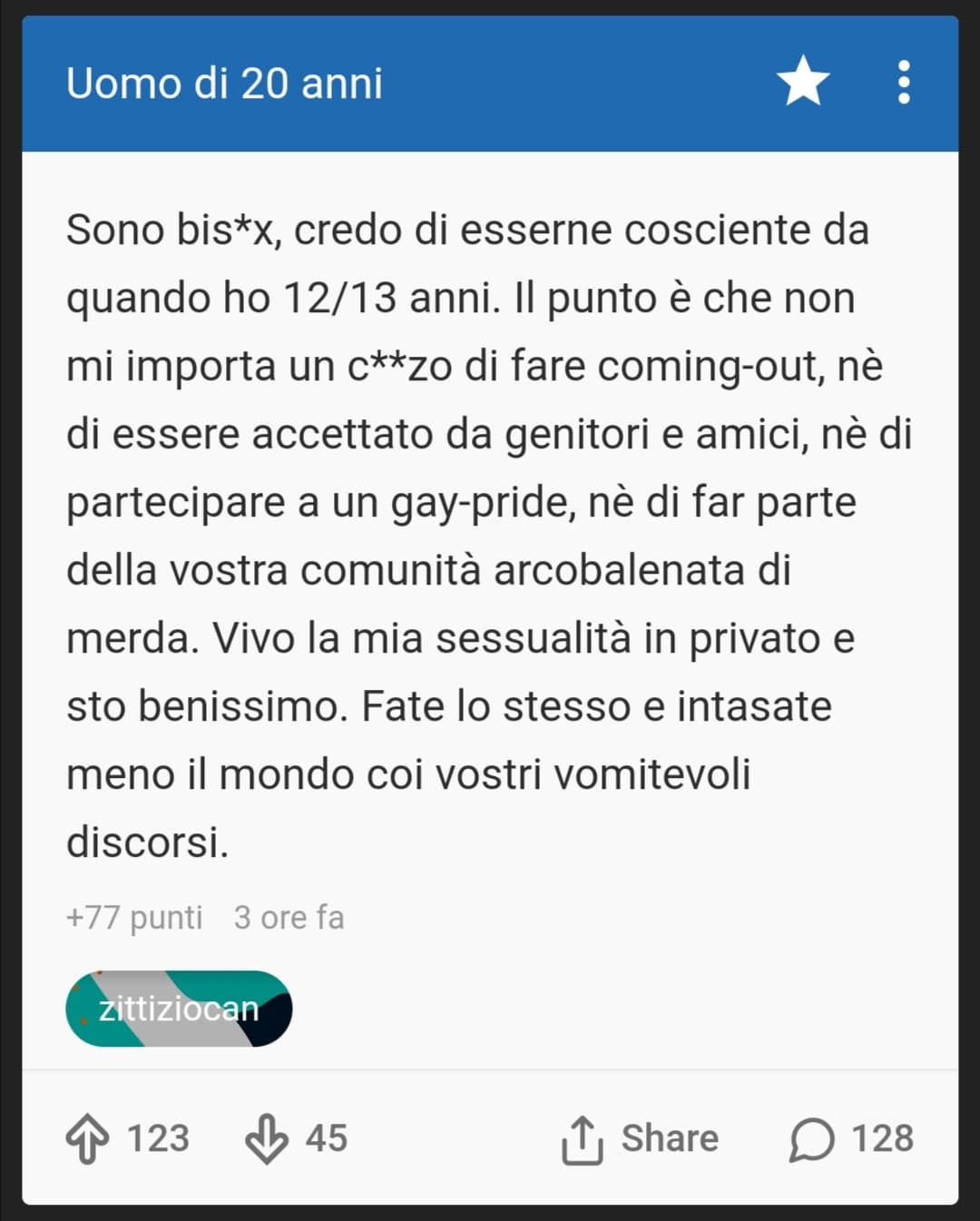 Mi sono innamorato ?