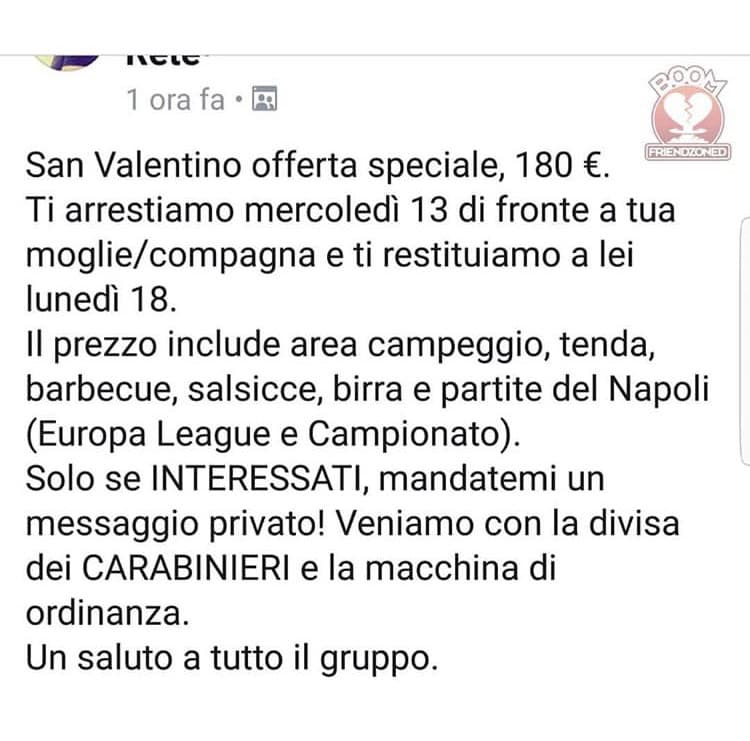 San Valentino sta sfuggendo di mano?