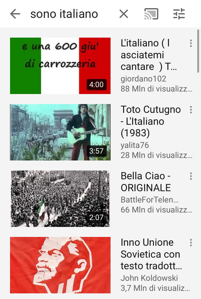 Sbagli o YT e un po’ comunista? Beh alla fine il logo è rosso