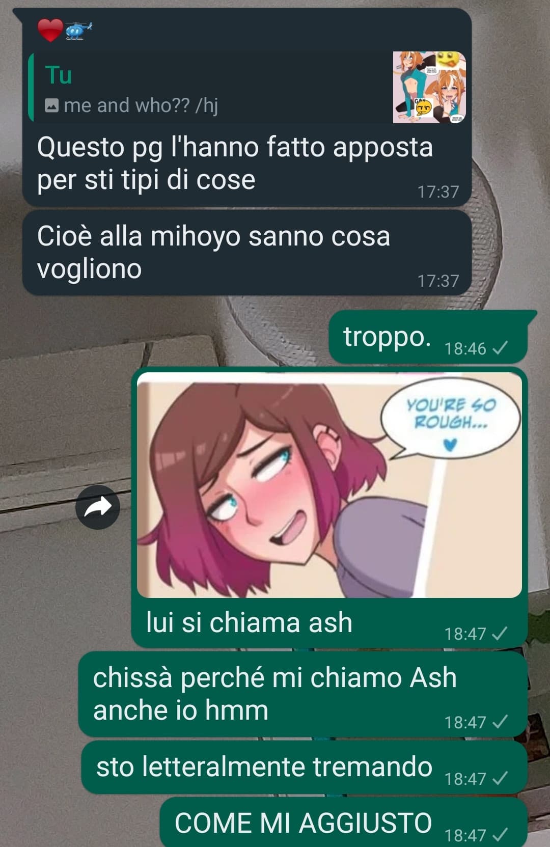 tutto nella norma sul gruppo dei finokki< 3