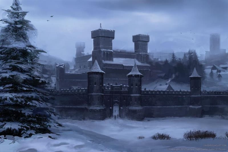 Ho deciso di lasciar perdere il torneo dei guerrieri, farò una secie di rubrica sui castelli e le casate di Westeros: Inizio con: GRANDE INVERNO