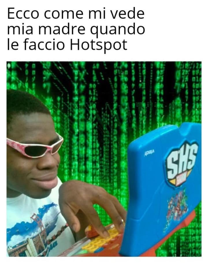 "No vabbè questa è magia nera"