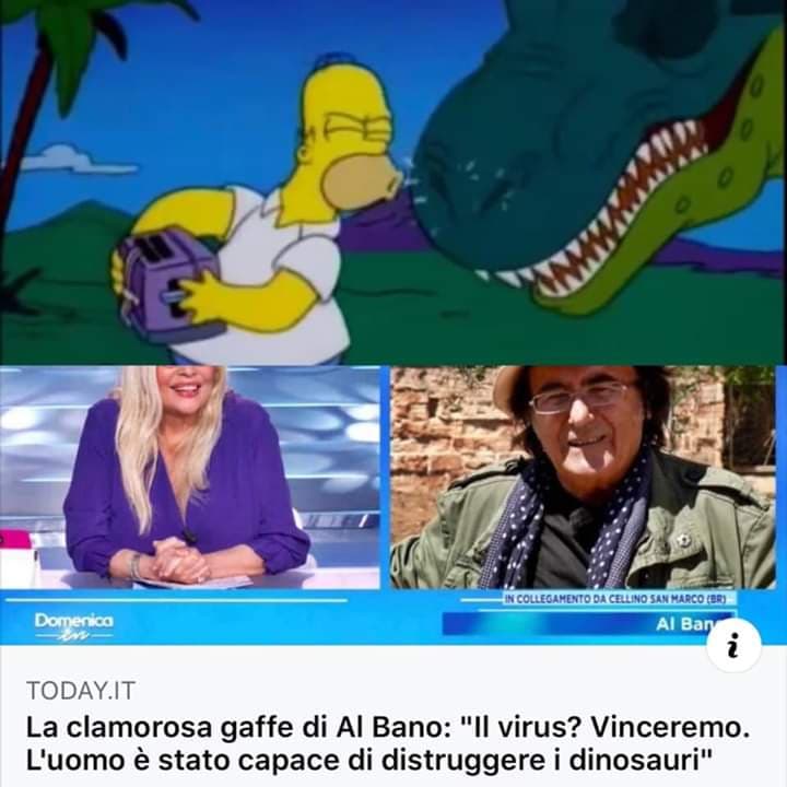 I Simpson avevano previsto l’universo parallelo di Al Bano. 