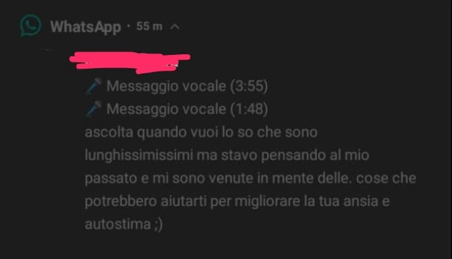 Ma io non me le merito delle amiche così. Cioè che carina aiut 