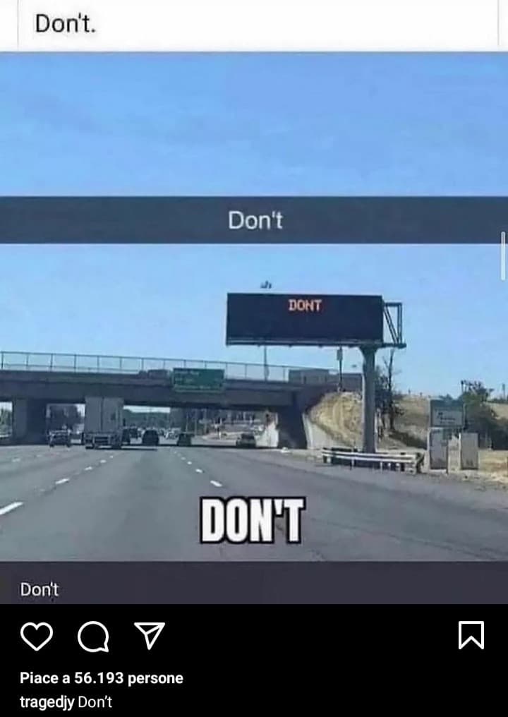 Don't 