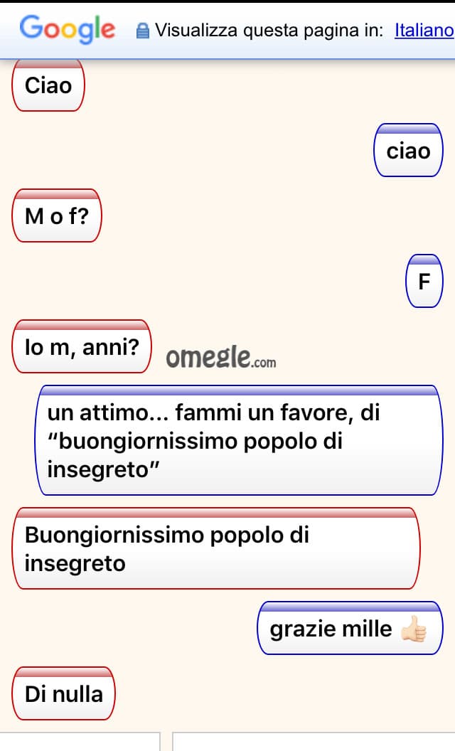 Che soddisfazione, ci ho messo un ora ?