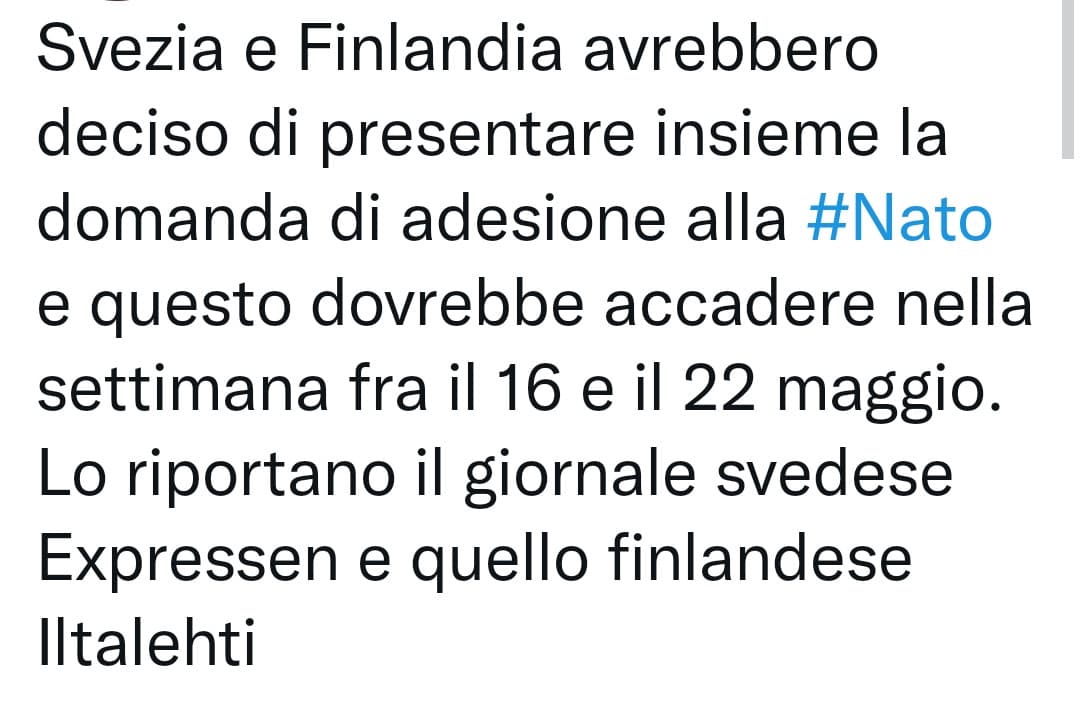 "Ora sarà colpa loro se Putin attacca" .Semicit 