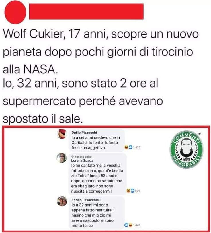 Poi ci sono io, che ho 20 anni e fino a qualche settimana fa credevo che la PFM (Premiata Forneria Marconi) fosse una casa discografica quando in realtá è una band