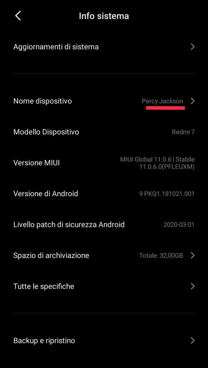 Io amo il mio telefono.