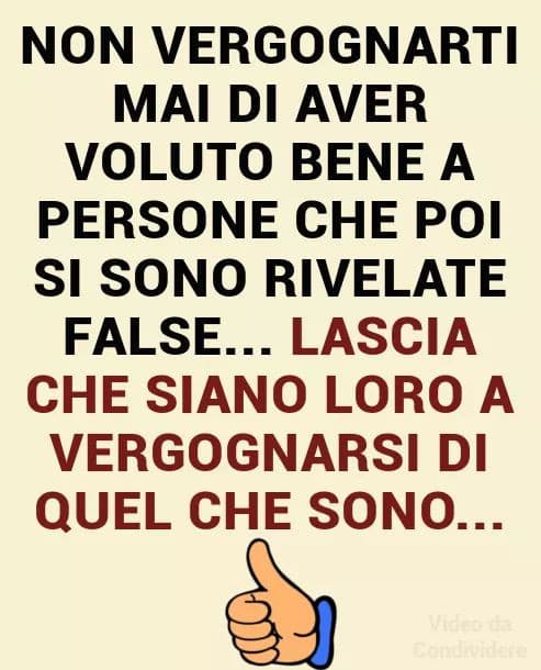 Quando la bontà viene confusa con la stupidità.Ma non è affatto così 