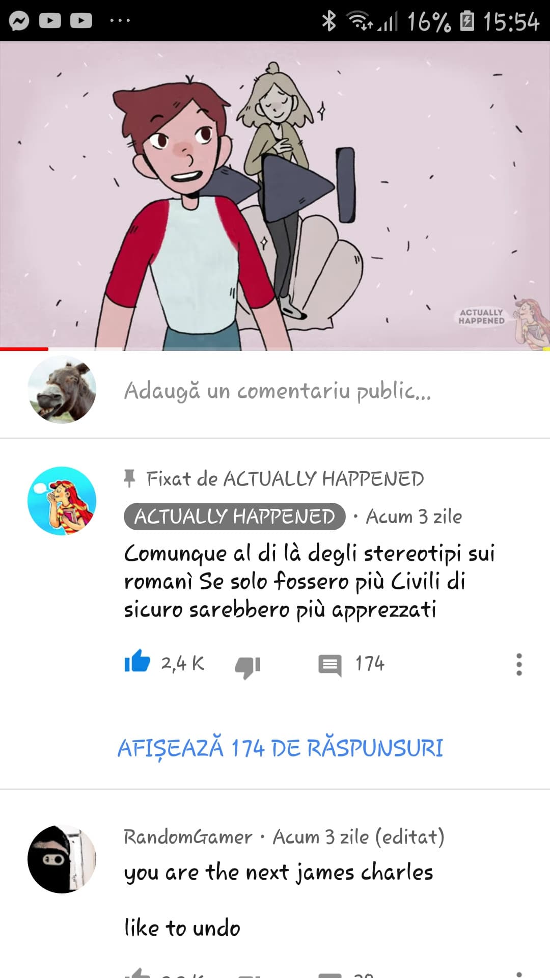 I bug di youtube