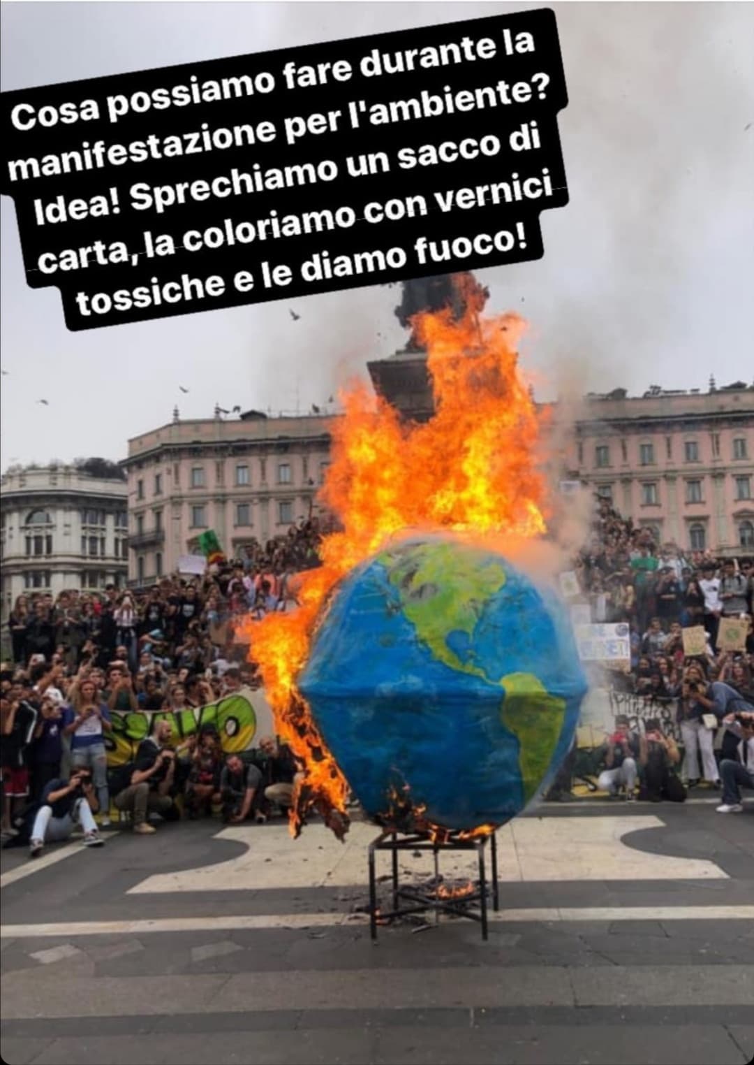 Che idea, perché non ci ho pensato prima. 