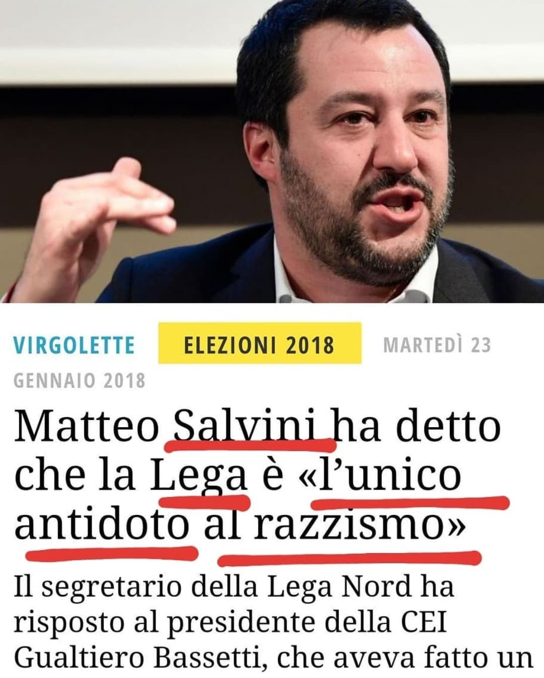 Vorrei ridere, però piango 