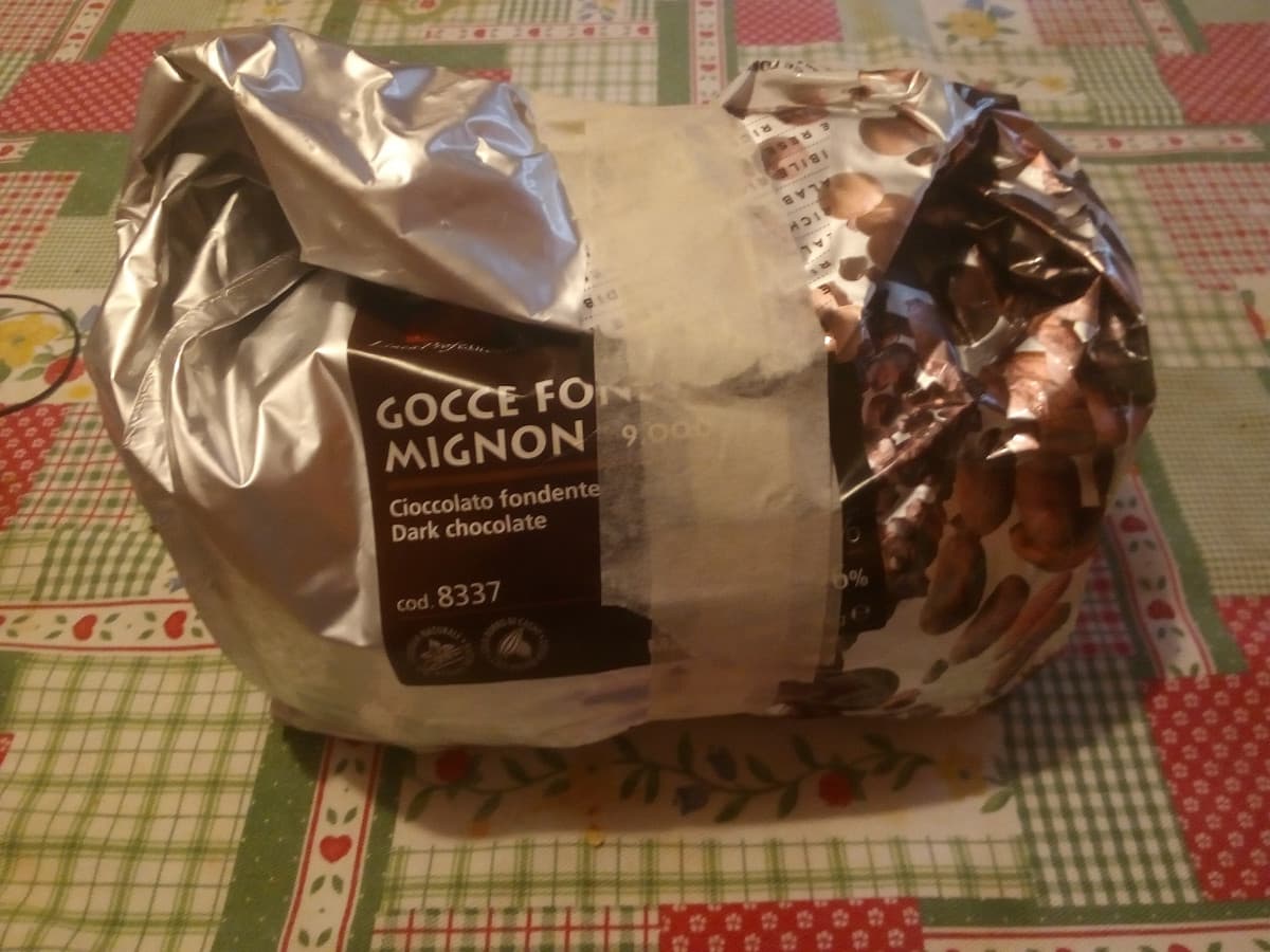 Vi è mai capitato di trovarvi 4 chili di gocce di cioccolato in casa totaente a caso? 