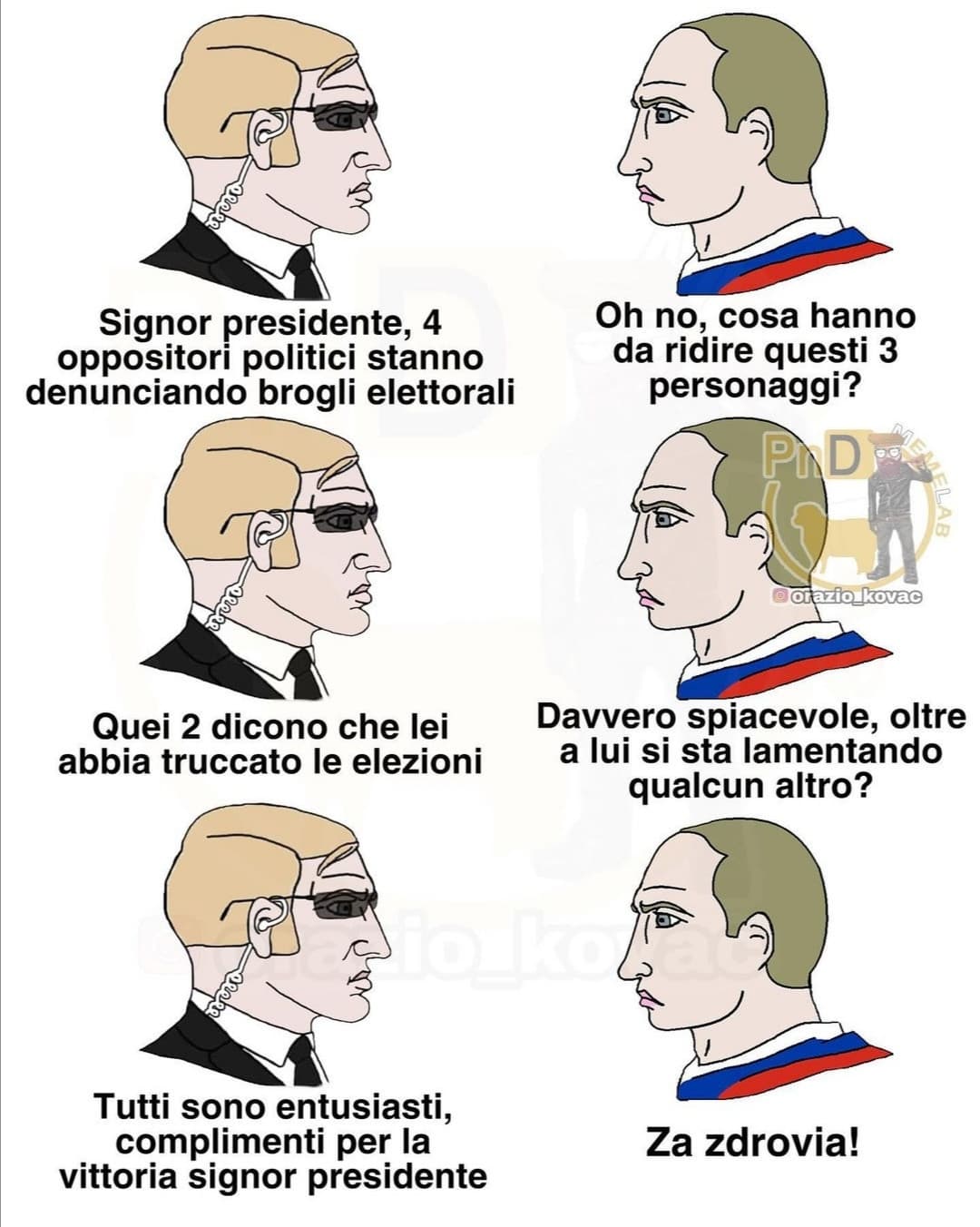 E poi qualcuno vuole Putin in Italia...