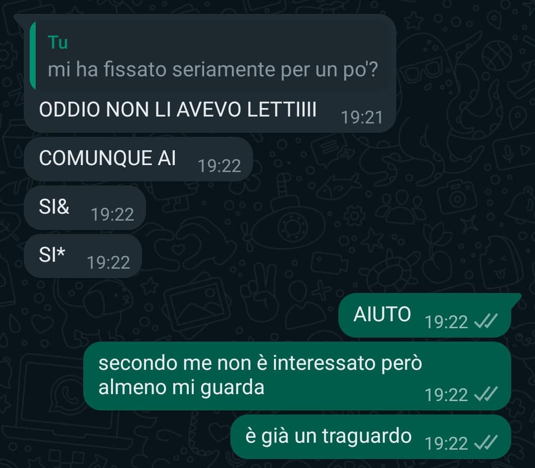 boh non so, dubito di avere possibilità 