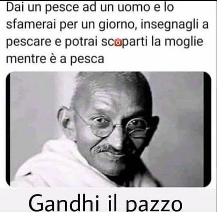 ghandi il pazzo