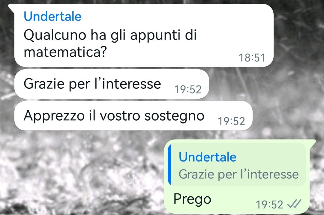 Quando sei assolutamente utile