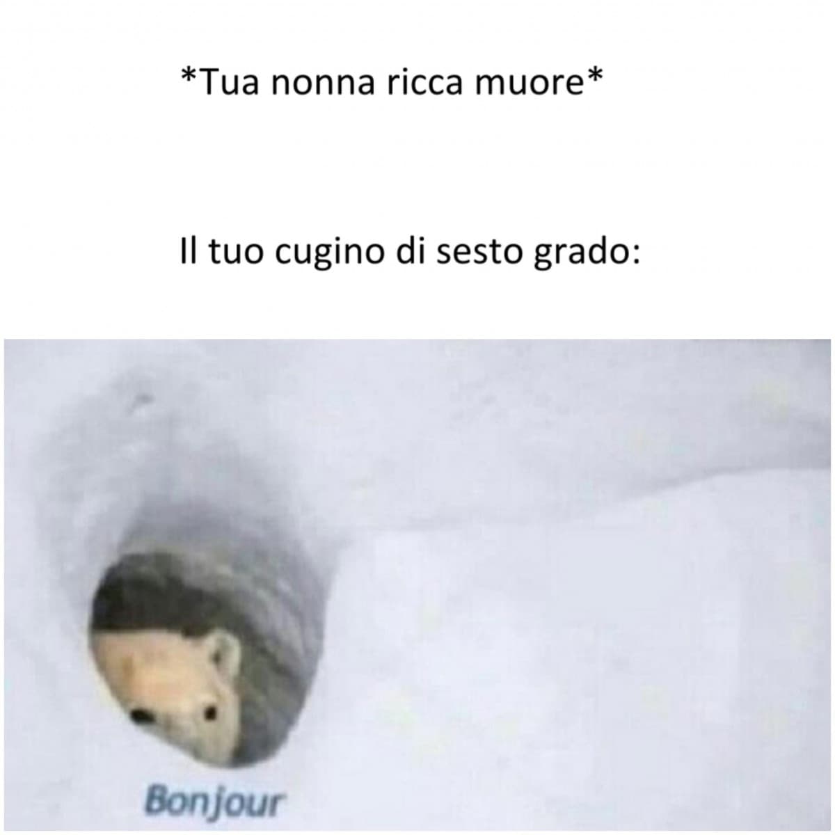 ah la vita...