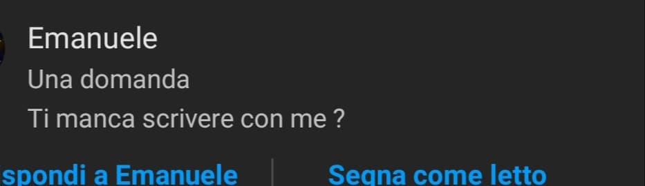 Mah. Se non ti cerco fatti due domande ?