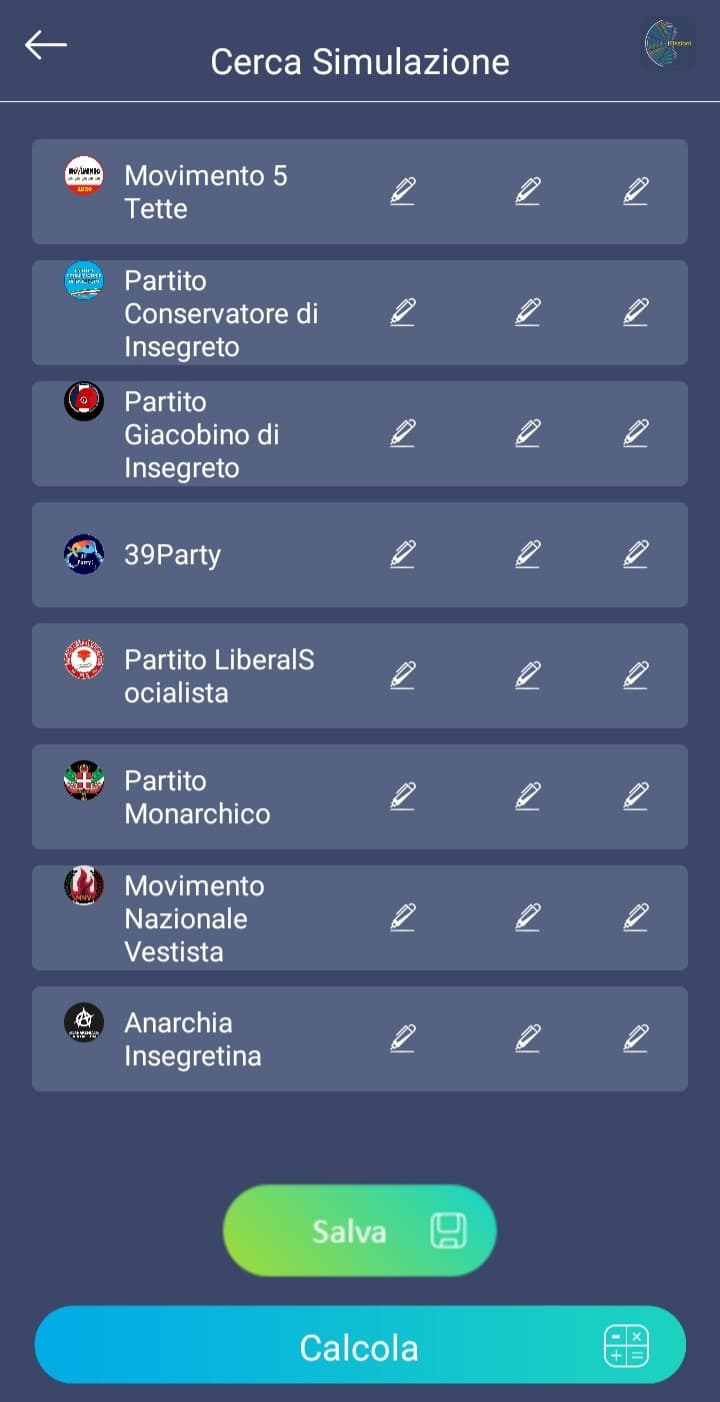 XI Elezioni 