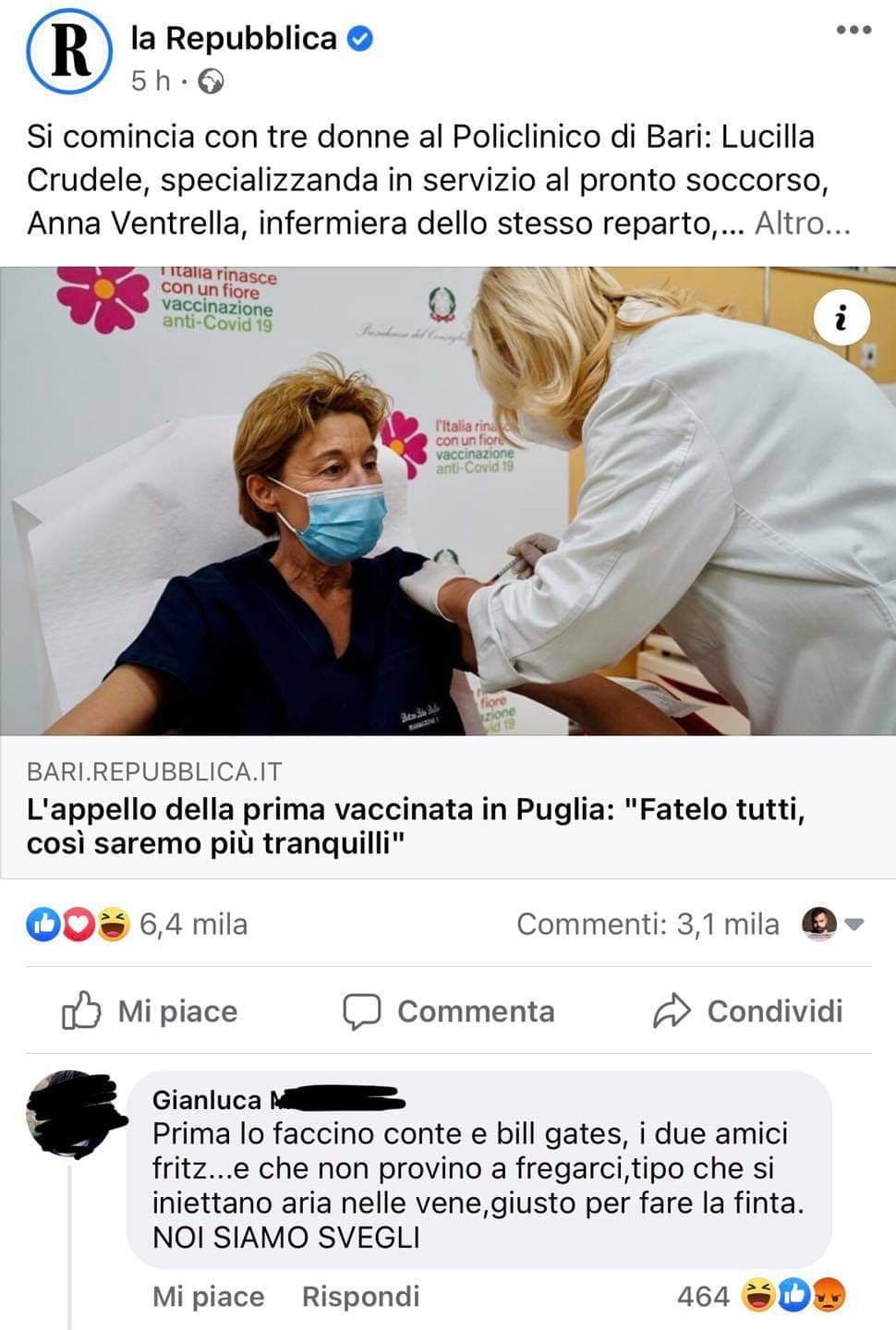 Freevax è praticamente sinonimo di stupido