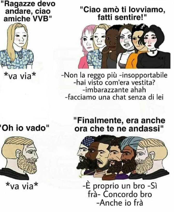 Io, se solo avessi un gruppo di amici