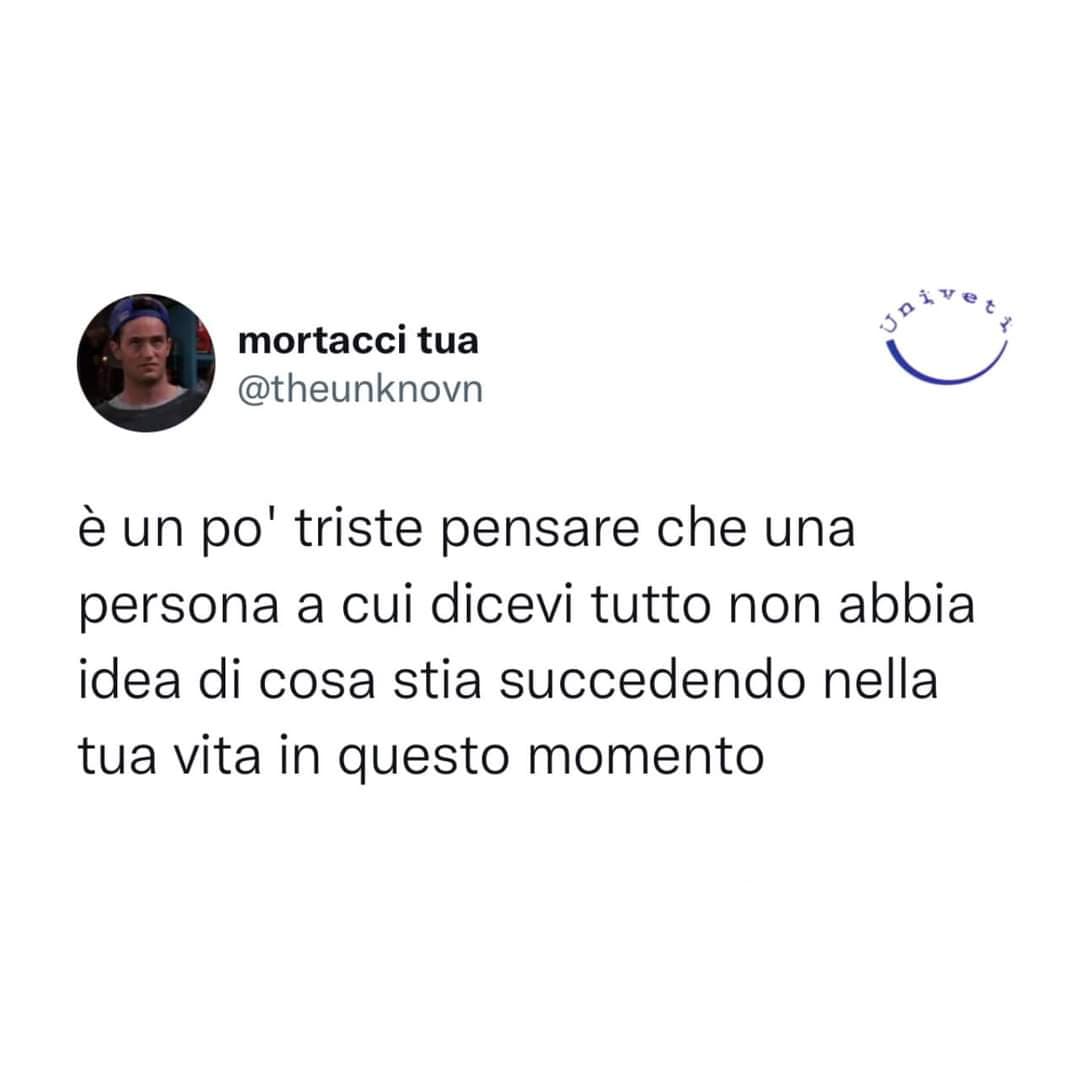 In realtà no, non è triste 