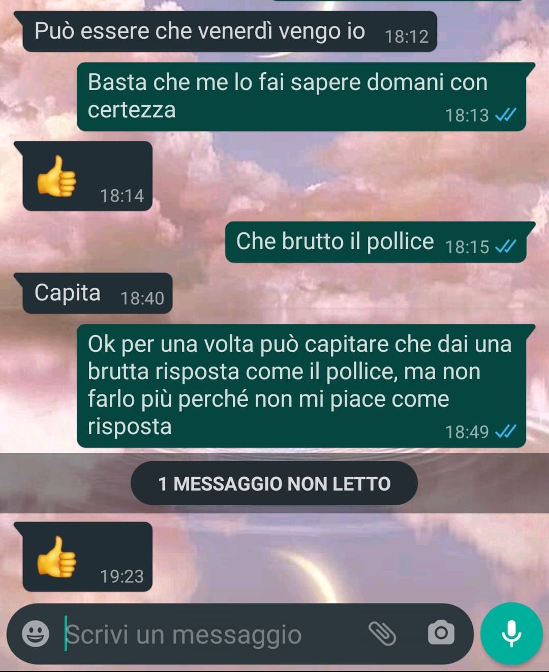 Chat tra me e il mio ragazzo, merita una risposta? 