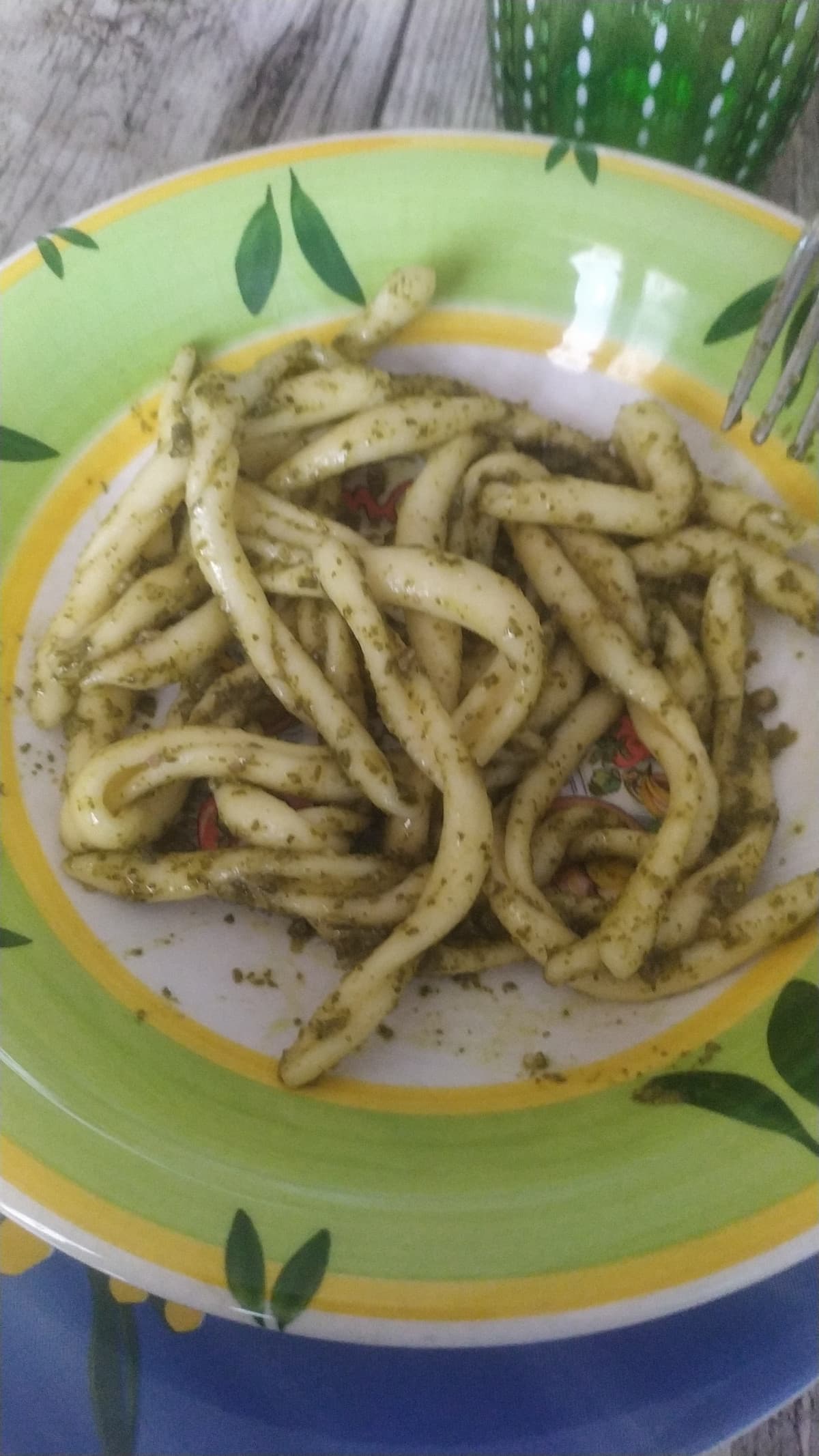 Solo secondo me il pesto sa di erba?