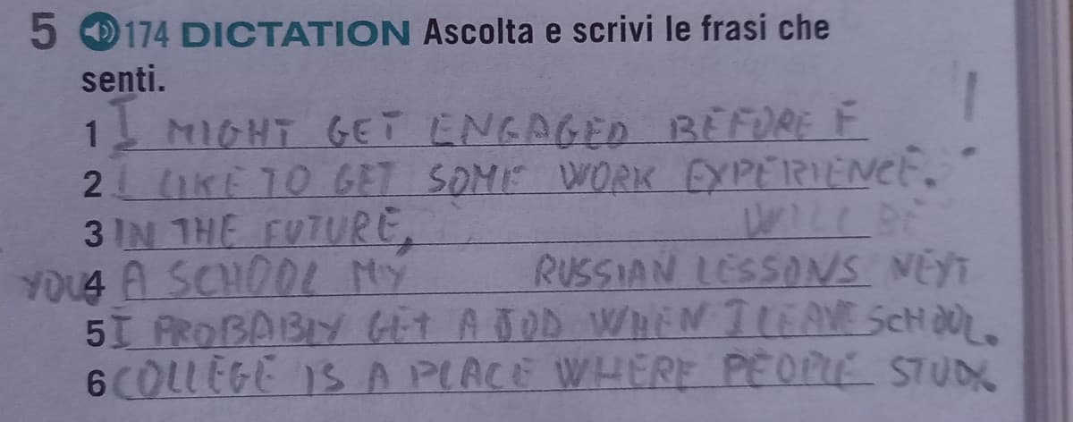 Non so se oddio di più l'inglese o la prof che ci lascia questi esercizi 