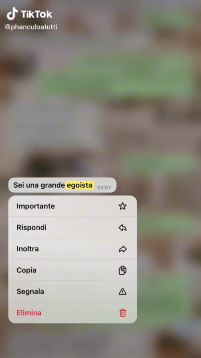 sembra una chat con la mia vecchia migliore amica.