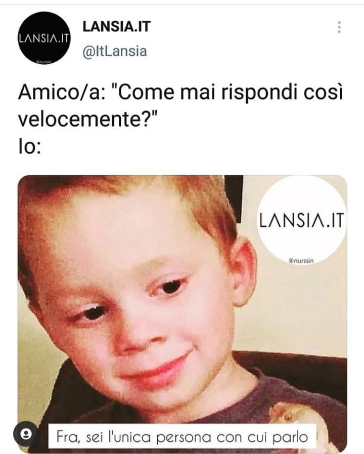 Triste ma incredibile verità:)