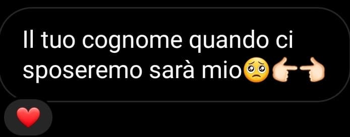 Il matrimonio ŕ già programmato, chi vuole può pure venire ?