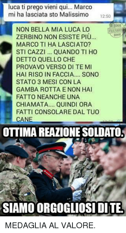 Te sta bene...